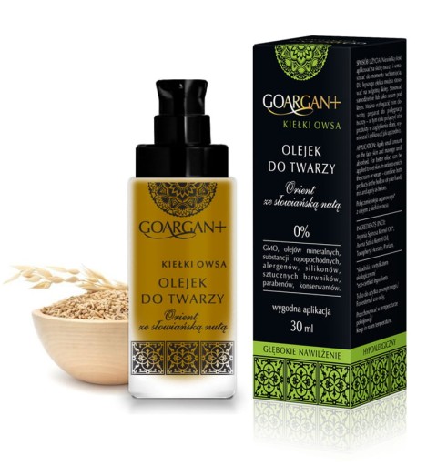 Nova Kosmetyki Goargan+ Olejek Do Twarzy 30 ml