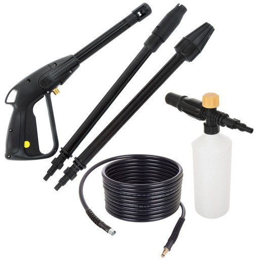 Pistolet Lanca Pianownica Wąż 10m Karcher Click Quick Connect Full Control