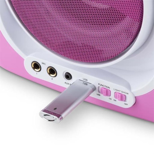 Детская караоке-система Auna Kara Illumina CD USB MP3 LED