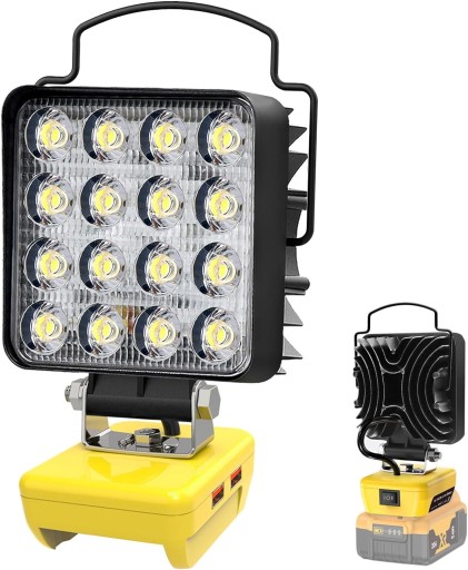 Прожектор для литиевой лампы DeWalt LED 18V/20V/60V MAX с зубом