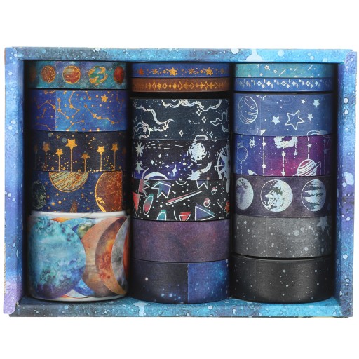 Самоклеящаяся лента Washi 19 рулонов.