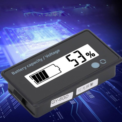 ZEWNĘTRZNY WYŚWIETLACZ LCD DO AKUMULATORÓW
