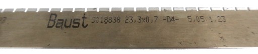ПЕРФОРАЦИОННАЯ ЛИНИЯ ДЛЯ ПЕЧАТИ 23,3х0,7 5,05/1,23/686мм