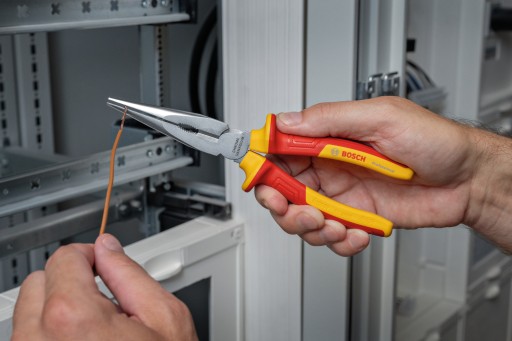 Набор инструментов VDE 1000 В BOSCH, 37 шт., изолированные ручные инструменты для электрика