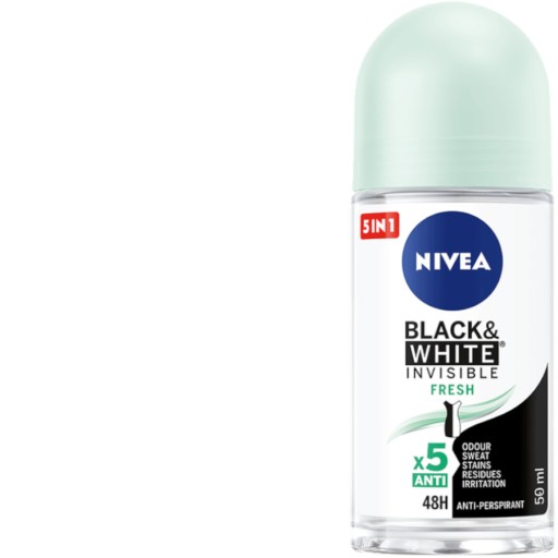 NIVEA WOMEN ROLL-ON ANTIPERASPIRANT W KULCE DAMSKI INVISIBLE FRESH