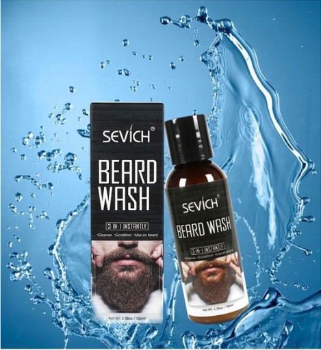 Zestaw Beard Care Szampon Odżywka Brody Wąs Zarost