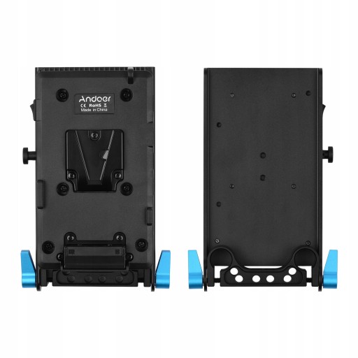 Переходник аккумуляторной пластины Andoer V Mount V-lock