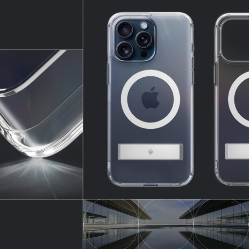 Чехол для iPhone 15 Pro, Spigen Caseology Capella for MagSafe, с подставкой