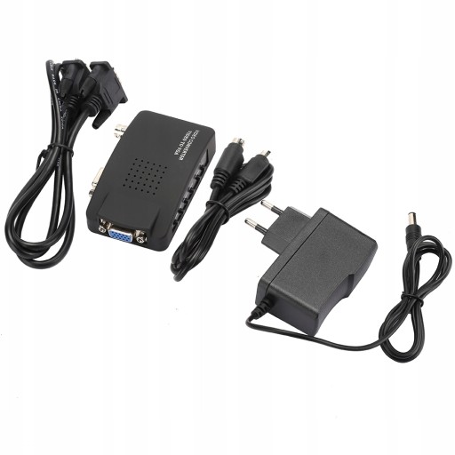 КОНВЕРТЕР ВИДЕОСИГНАЛА S-ВИДЕО BNC VGA В VGA