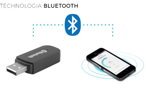 Адаптер Bluetooth AUX для автомагнитолы с USB