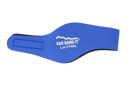 Ear Band-It синяя повязка на голову для плавания для детей на окружность головы 47-52 см