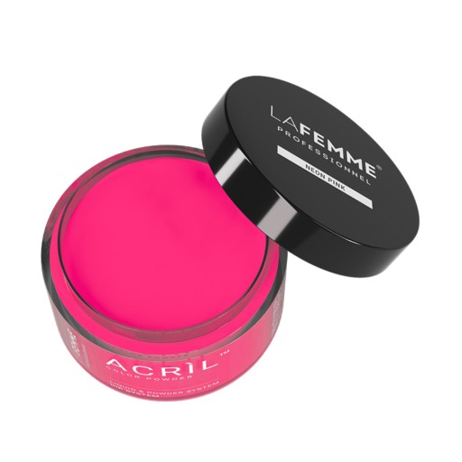 LA FEMME Акриловая пудра NEON PINK