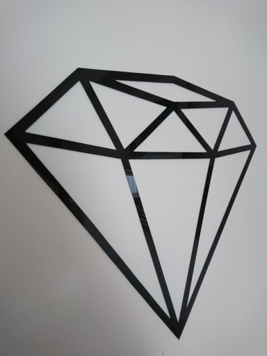Отделка стены спальни DIAMOND A302 90x79