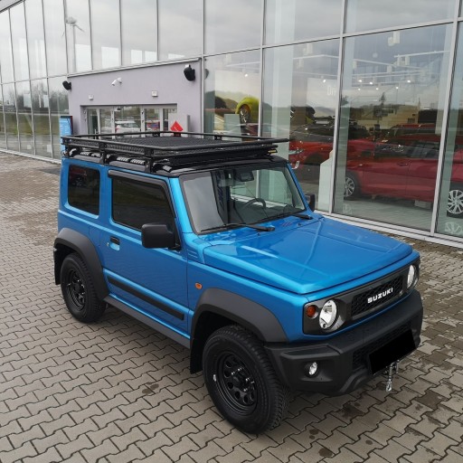 Suzuki Jimny 4 багажник на крышу с сеткой, палаточной площадкой, корзиной