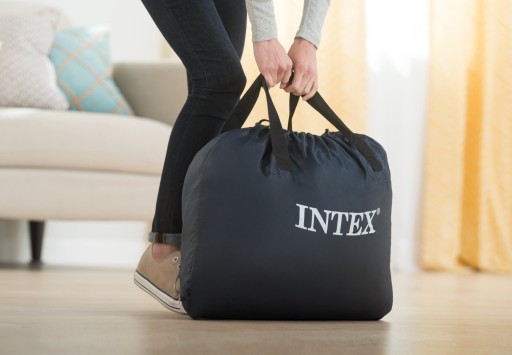 Intex 64428 Двойной надувной матрас с насосом