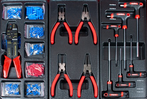 TOOL CAR S 420 R Купчик Мастерская тележка с оборудованием 420 элементов КУПИТЬ