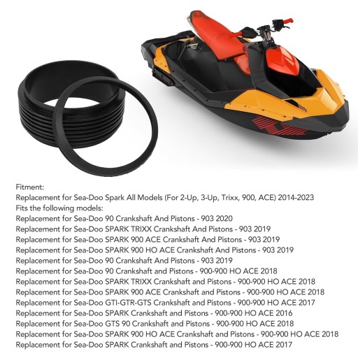 ПРОКЛАДКА РАБОЧЕЕ струйного насоса с контактным кольцом для SEA-DOO
