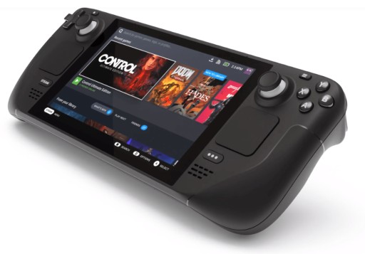 Консоль Valve Steam Deck, 64 ГБ, ЖК-дисплей, ЧЕРНЫЙ, НЕОТКРЫТЫЙ