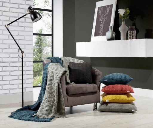Покрывало хлопковое, плед 260х300 VitalHome Beige M34276