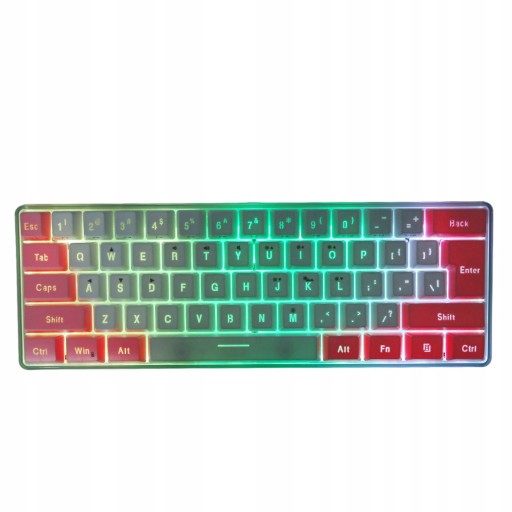 K60 RGB GAMINGOWA KLAWIATURA PRZEWODOWA