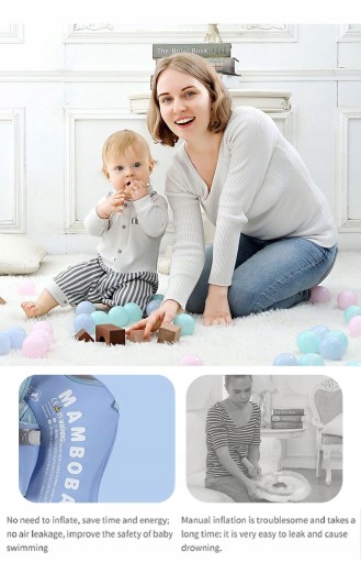 Детское колесо Mambobaby лежачие колеса для плавания