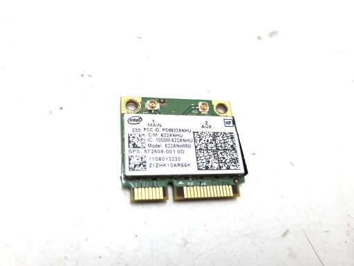 КАРТА WIFI 622anhu HP EliteBook 2540p
