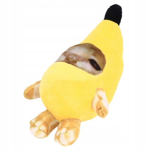 Банановая кошка, плюшевая игрушка, универсальная, забавная