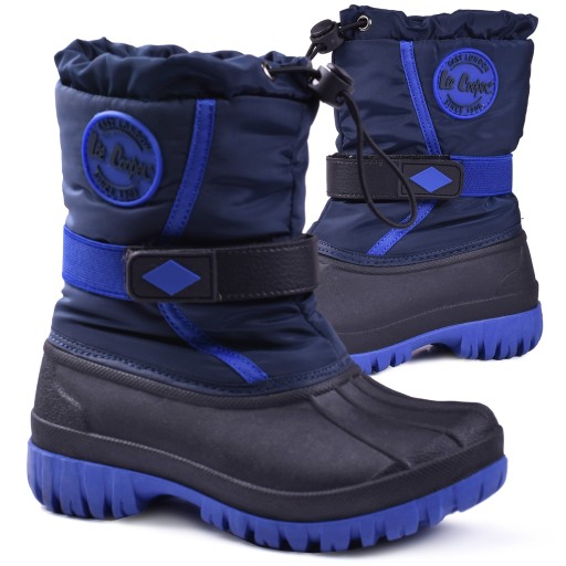 Śniegowce Dziecięce Lee Cooper ocieplane kozaki traper 0520 r.29 cieplutkie
