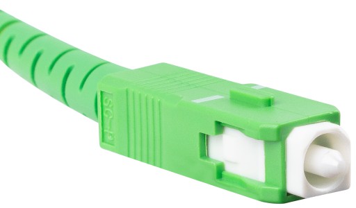 KABEL PRZEWÓD ŚWIATŁOWODOWY ŚWIATŁOWÓD PATCHCORD SC/APC-SC/APC SIMPLEX 10M