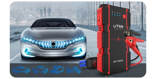 ПУСКОВОЕ УСТРОЙСТВО ДЛЯ АВТОМОБИЛЯ 1000A JUMP STARTER POWERBANK 12V