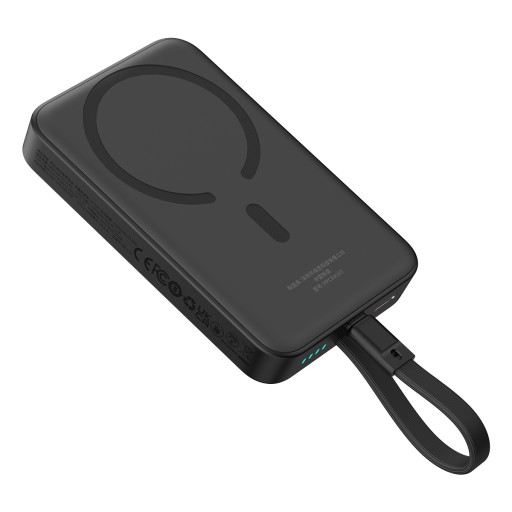 POWER BANK С КАБЕЛЕМ BASEUS 10000 МАЧ, 30 Вт, USB-C, MAGSAFE, ИНДУКТИВНАЯ ЗАРЯДКА