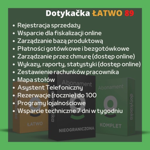 Дешевая Pos-система Dotykacka