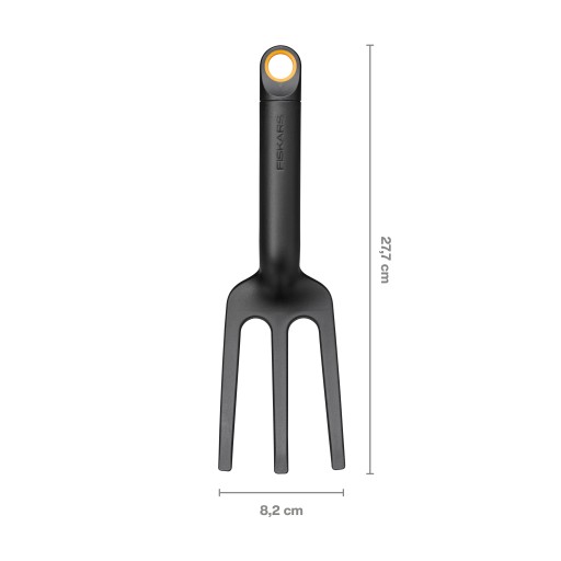FISKARS SOLID Widełki widły małe ogrodowe do spulchniania wietrzenia ziemi