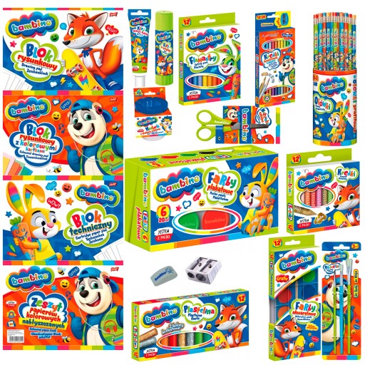 КОМПЛЕКТ BAMBINO MEGA SCHOOL LAYET XXL