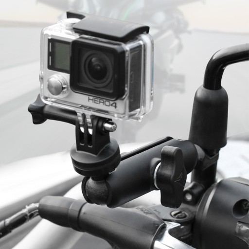ДЕРЖАТЕЛЬ ЗЕРКАЛА ЗАДНЕГО ВИДА ДЛЯ МОТОЦИКЛА GOPRO 360°