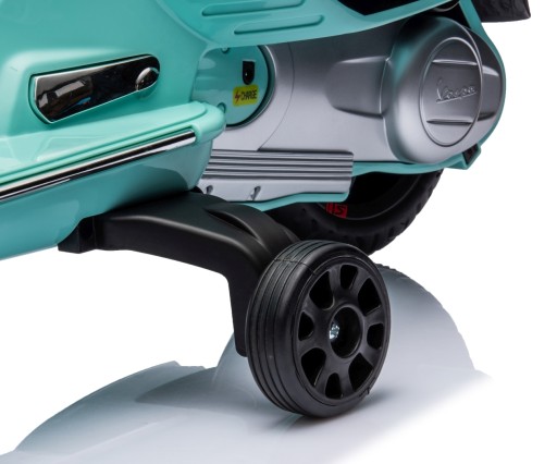 БИРЮЗОВЫЙ МОТОР VESPA GTS MILLY MALLY АККУМУЛЯТОРНЫЙ СКУТЕР МЯТНЫЙ МУЗЫКАЛЬНЫЙ СВЕТОДИОД