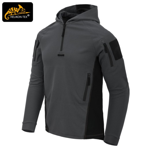 Толстовка для стрельбища Helikon RANGE HOODIE TopCool, цвет «Shadow Grey/Черный», размер M