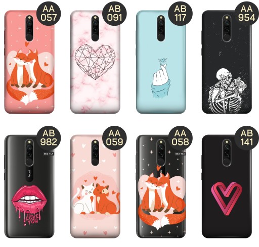 ЧЕХОЛ ДЛЯ XIAOMI REDMI 8 LOVE PATTERNS
