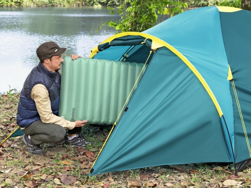 Надувной коврик Bestway Матрас AdventuRest 188 x 58,5 x 7,5 см 69617