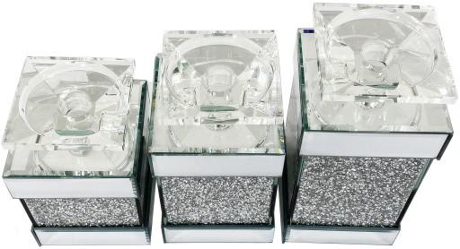 CANDLE STAND набор хрустальных подсвечников GLAMOUR
