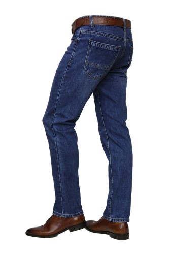 SPODNIE MĘSKIE JEANS REGULAR W33 L32 PAS 86-88