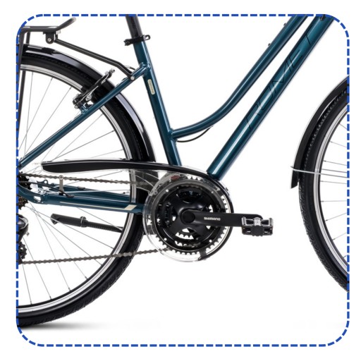 ТРЕККИНГОВЫЙ ВЕЛОСИПЕД ROMET GAZELA CITY SHIMANO 28 ДЮЙМОВ ПОЛЬСКОГО ПРОИЗВОДСТВА