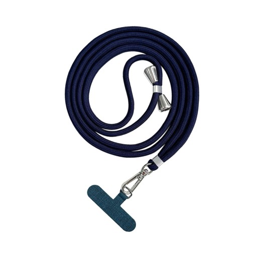 Темно-синий ремешок для телефона через плечо Safety Tether
