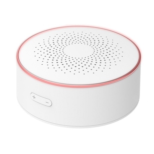 Интеллектуальная Wi-Fi сирена угрожает вору с помощью охранной сигнализации с дистанционным управлением.