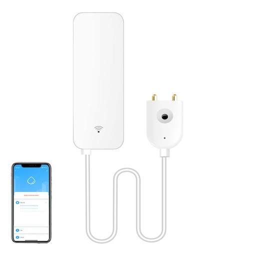 ИНТЕЛЛЕКТУАЛЬНЫЙ ДАТЧИК УТЕЧКИ ЗАтопленной ВОДЫ GOSUND S5 НА БАТАРЕЕ WIFI 1M