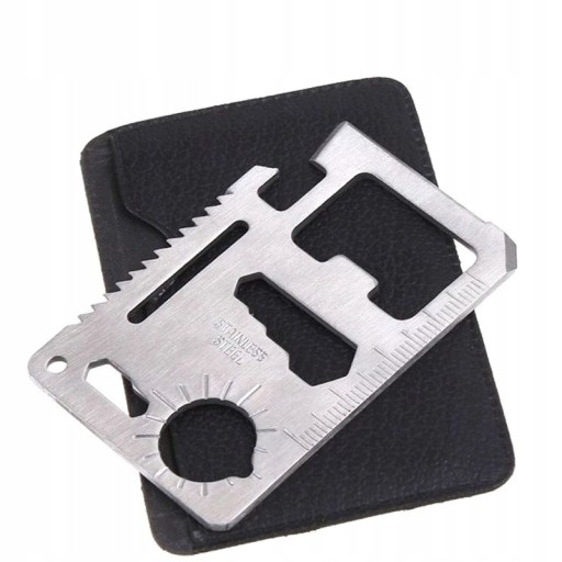 SURVIVAL SURVIVAL CARD Карточка выживания 5 x 7,5 см 11 в 1