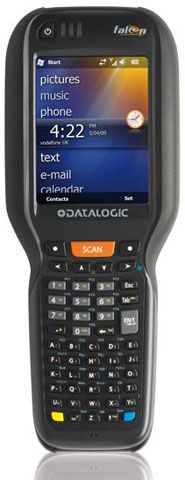 Сборщик данных о пистолете Datalogic Falcon X3 W CE 6.0 1D с расширенным диапазоном 52K
