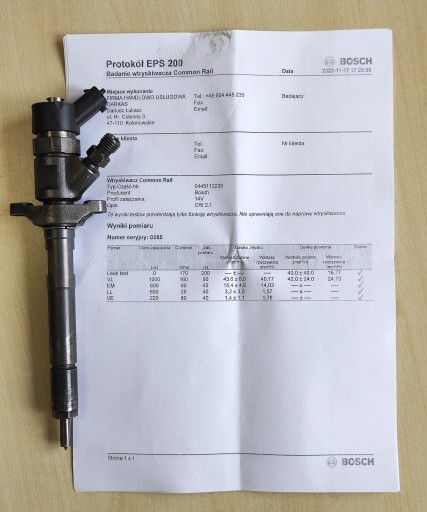 BOSCH 0445110239 Форсунка впрыска