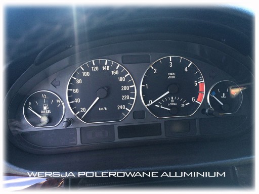 Алюминиевые рамки для часов BMW E38 E39 X5 BMW E46