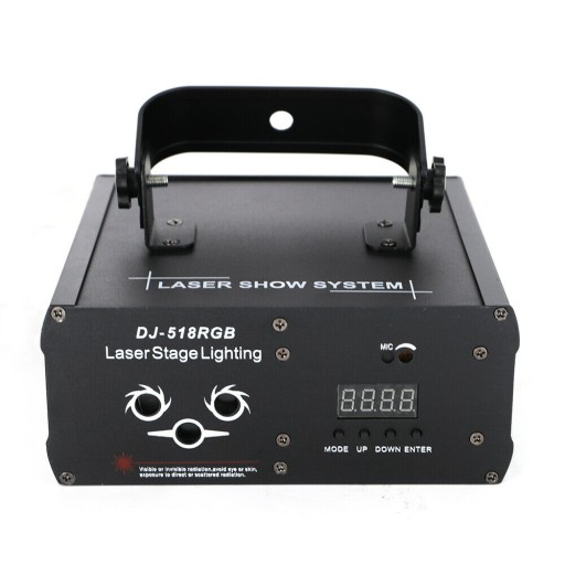 3 глаза RGB DMX диско-сценический светильник 100M